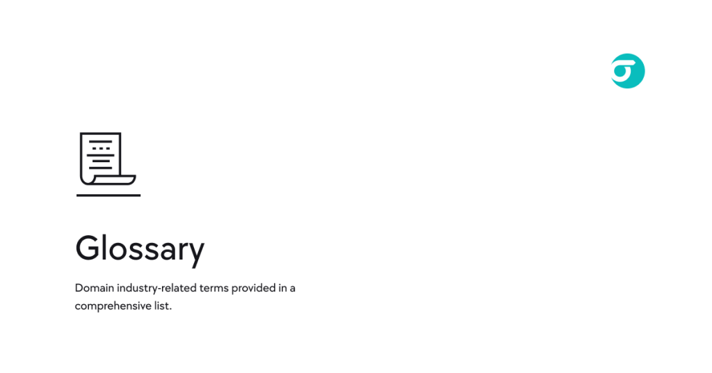 help-center - glossary