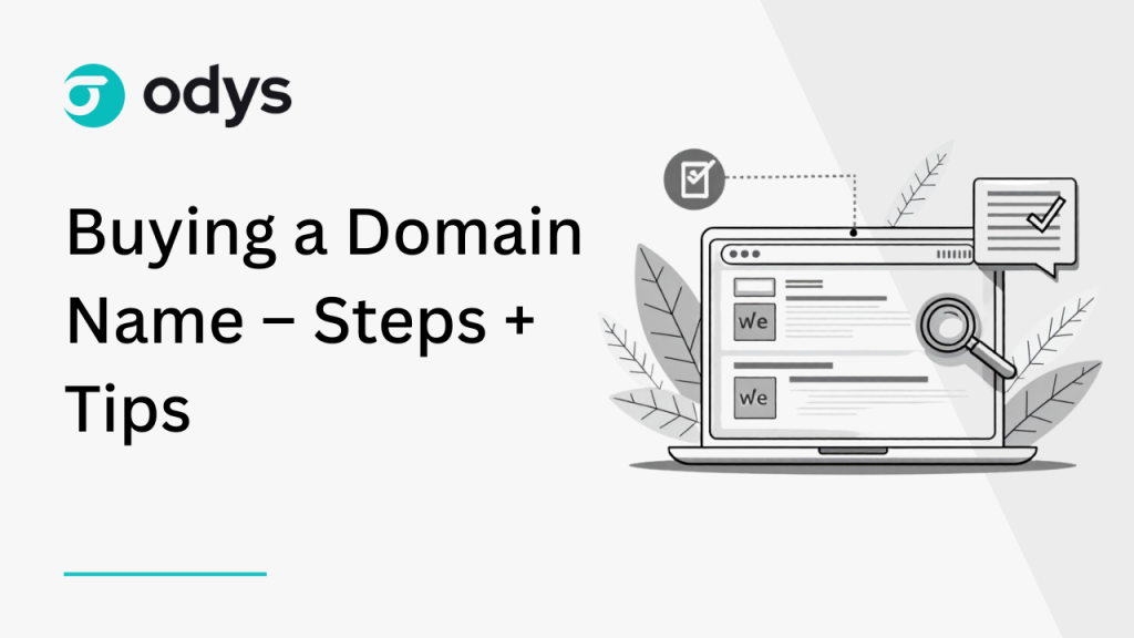 buying a domain name featured image