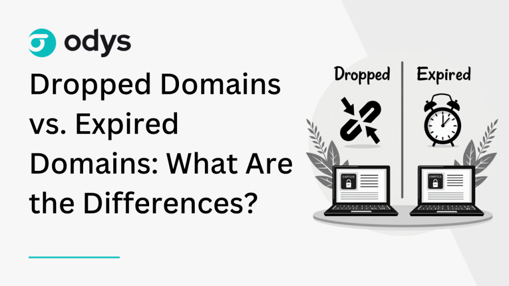 dropped vs expired domains featured image